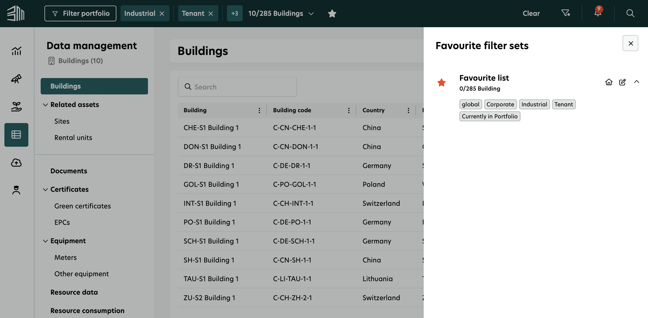 Filter List Options
